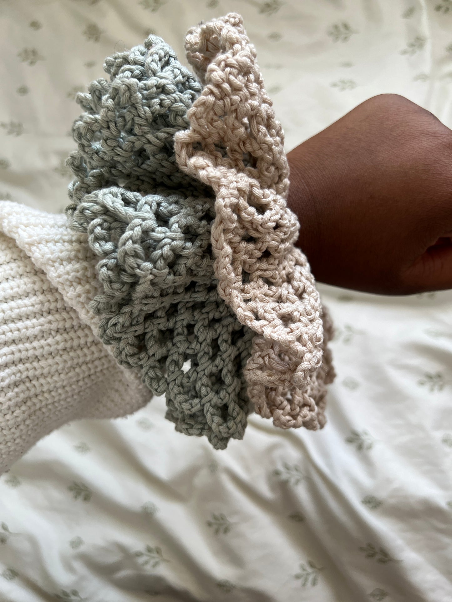 The Annelise Lace Scrunchie
