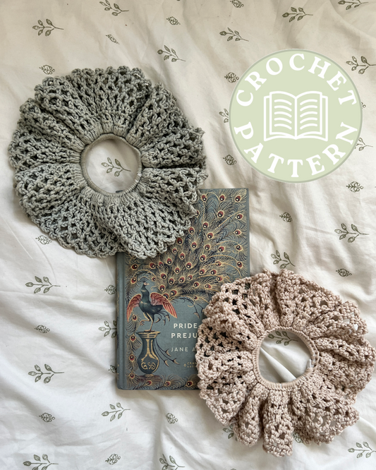 The Annelise Lace Scrunchy Pattern